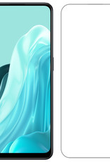 NoXx Hoes Geschikt voor OPPO Reno 7 Hoesje Siliconen Cover Shock Proof Back Case Shockproof Hoes Met 2x Screenprotector - Transparant