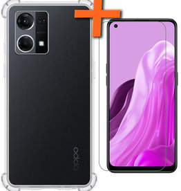 Nomfy Nomfy Oppo Reno7 Hoesje Shockproof Met Screenprotector