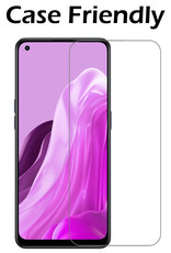 Nomfy Hoesje Geschikt voor OPPO Reno 7 Hoesje Shock Proof Cover Case Shockproof Met Screenprotector - Hoes Geschikt voor OPPO Reno 7 Hoes Siliconen Back Case - Transparant