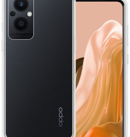 BASEY. Oppo Reno8 Lite Hoesje Siliconen - Transparant