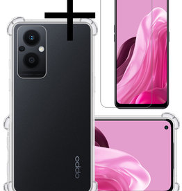 NoXx NoXx Oppo Reno8 Lite Hoesje Shockproof Met Screenprotector