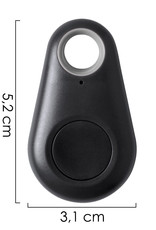 Keyfinder Sleutelhanger Bluetooth Sleutelvinder Tracer Keyfinder Zwart