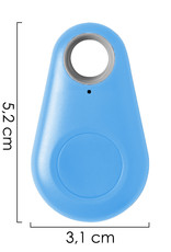 Nomfy Keyfinder Sleutelhanger Bluetooth Sleutelvinder Tracer Keyfinder Blauw