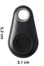 NoXx Keyfinder Bluetooth Sleutelvinder Sleutelzoeker Huisdier - Zwart