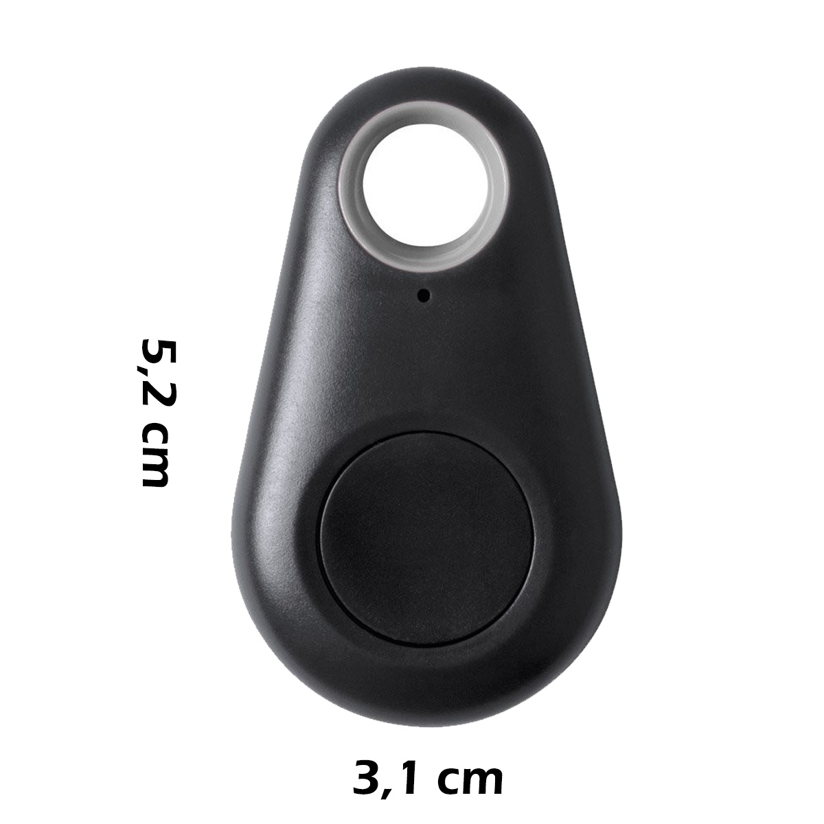 NoXx Keyfinder Bluetooth Sleutelvinder Sleutelzoeker Huisdier - Zwart