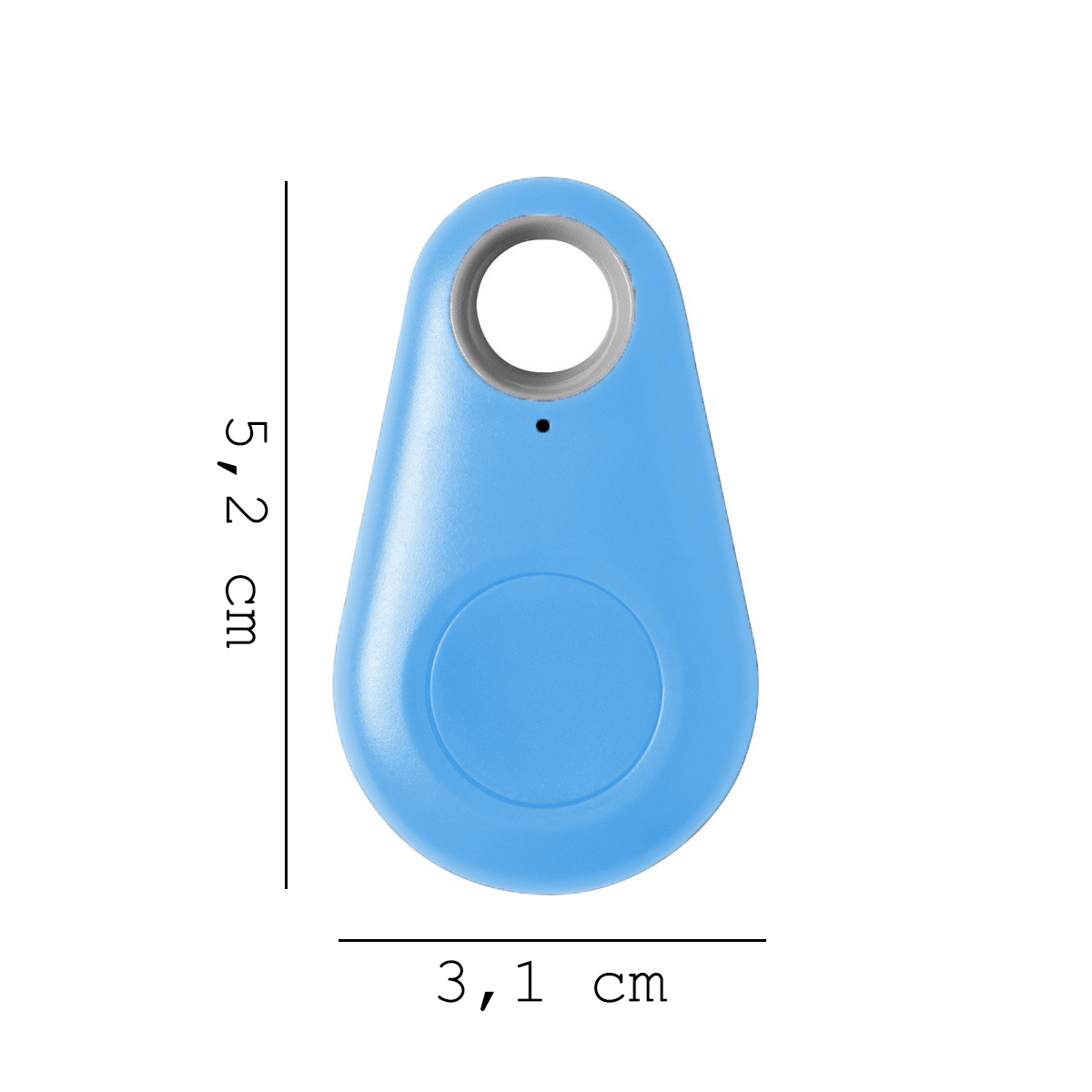 BASEY. Keyfinder Sleutelhanger Sleutelvinder Bluetooth Sleutelzoeker - Blauw