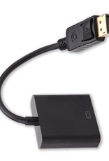 BASEY. Displayport Naar VGA Kabel Display Kabel Naar VGA 1080p - Zwart