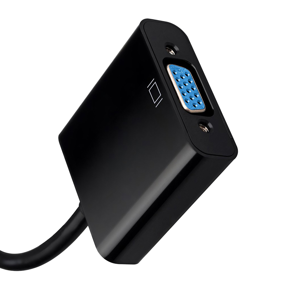 BASEY. Displayport Naar VGA Kabel Display Kabel Naar VGA 1080p - Zwart