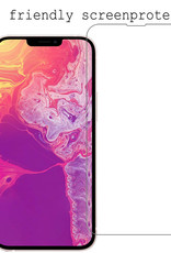 BASEY. Screenprotector Geschikt voor iPhone 14 Screenprotector Tempered Glass Beschermglas Dichte Notch - Screenprotector Geschikt voor iPhone 14 Screen Protector - 2 Stuks