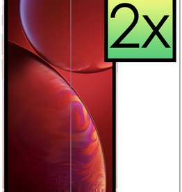 NoXx NoXx iPhone 14 Plus Screenprotector Glas Met Dichte Notch - 2 PACK