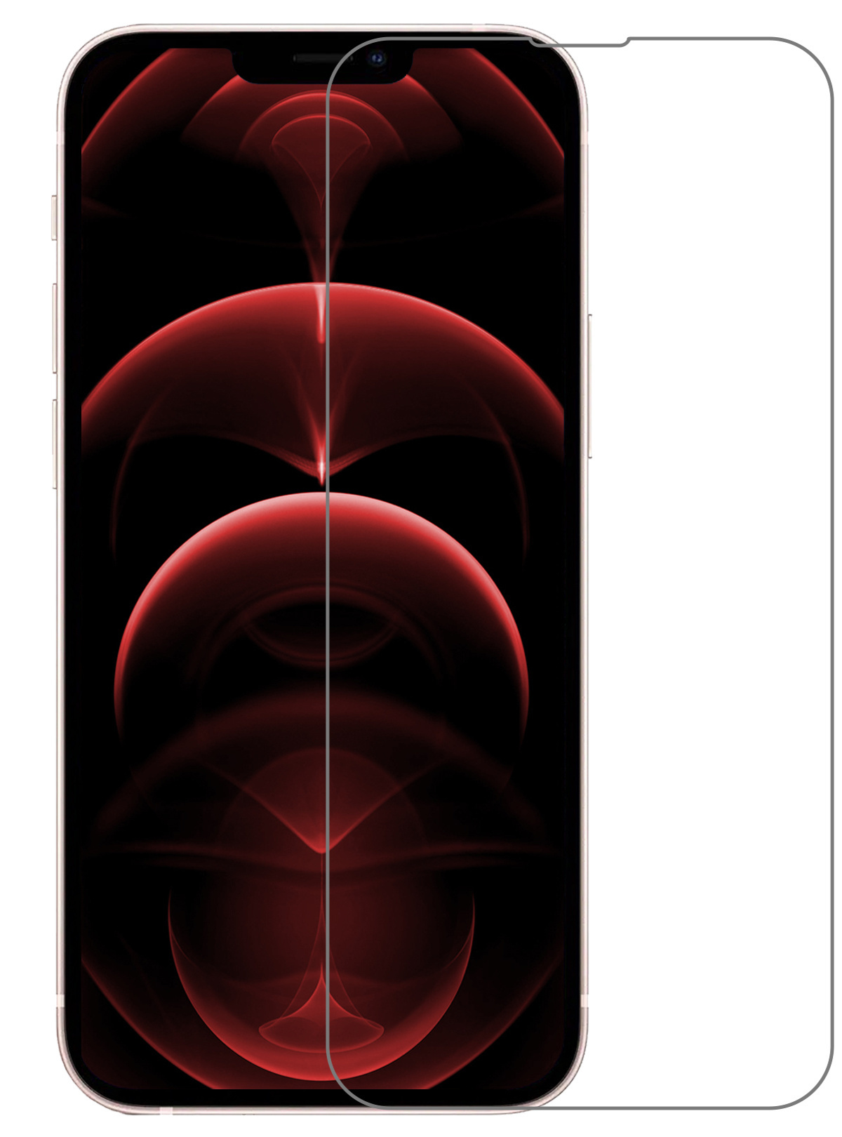 Nomfy Screenprotector Geschikt voor iPhone 14 Screenprotector Bescherm Glas - Screenprotector Geschikt voor iPhone 14 Screen Protector Tempered Glass Volledig