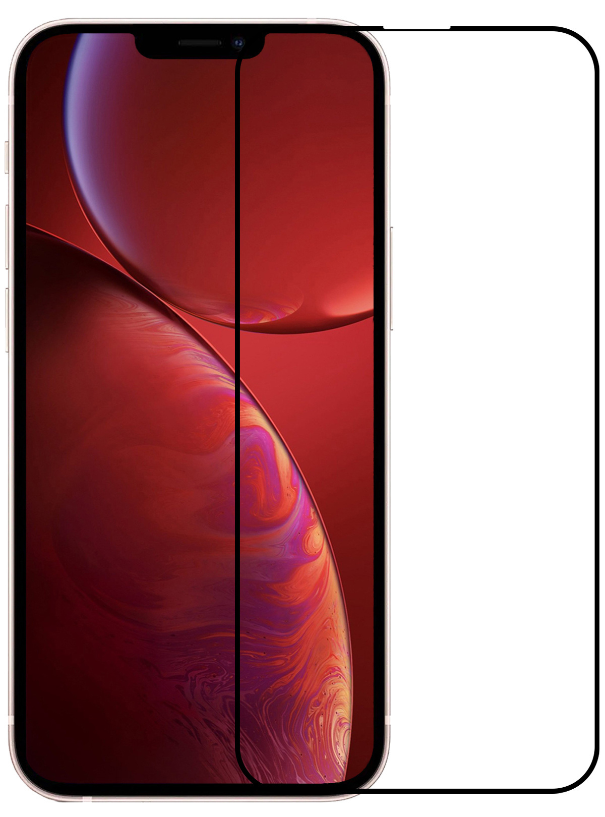 NoXx Screenprotector Geschikt voor iPhone 14 Screenprotector Tempered Glass Gehard Glas Full Cover