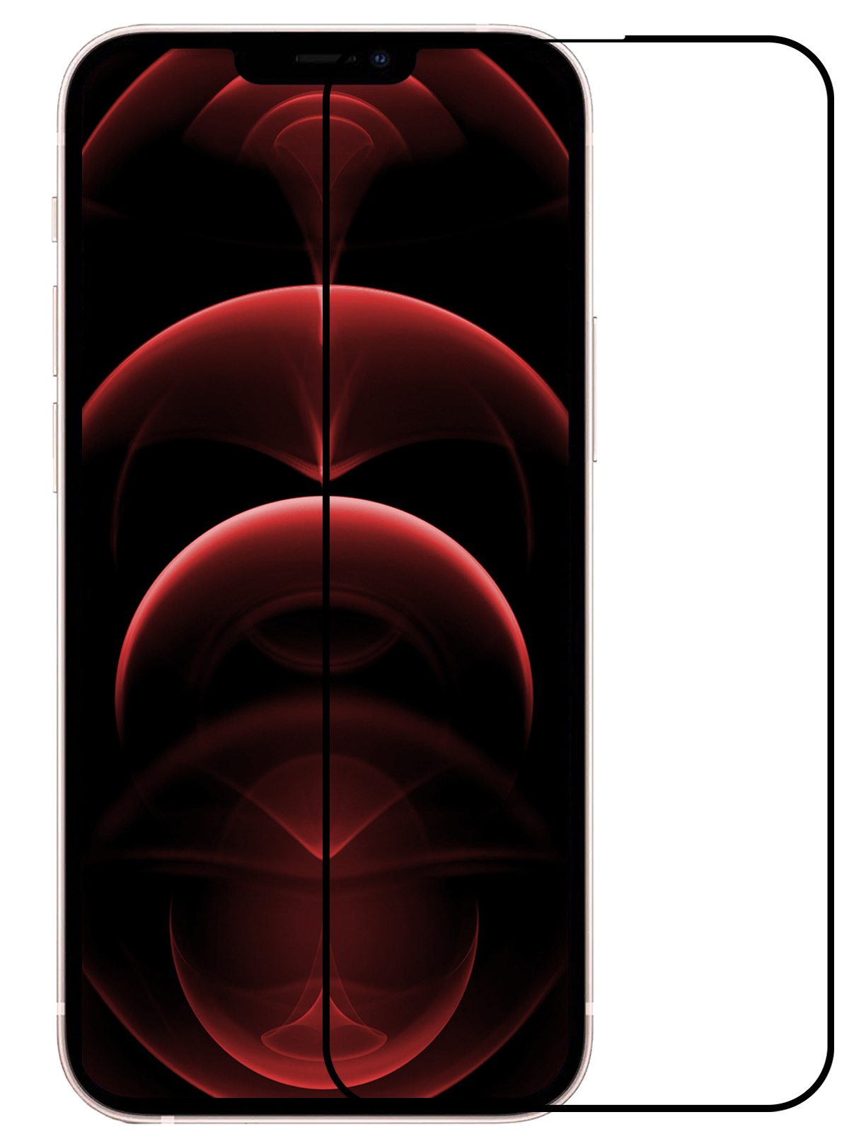 Nomfy Screenprotector Geschikt voor iPhone 14 Screenprotector Bescherm Glas - Screenprotector Geschikt voor iPhone 14 Screen Protector Tempered Glass Full Screen Full Cover