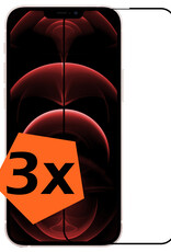 Nomfy Screenprotector Geschikt voor iPhone 14 Pro Max Screenprotector Bescherm Glas - Screenprotector Geschikt voor iPhone 14 Pro Max Screen Protector Tempered Glass Full Screen Full Cover - 3 PACK