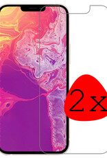 BASEY. Screenprotector Geschikt voor iPhone 14 Pro Max Screenprotector Tempered Glass - Screenprotector Geschikt voor iPhone 14 Pro Max Beschermglas Screen Protector Glas - 2 Stuks
