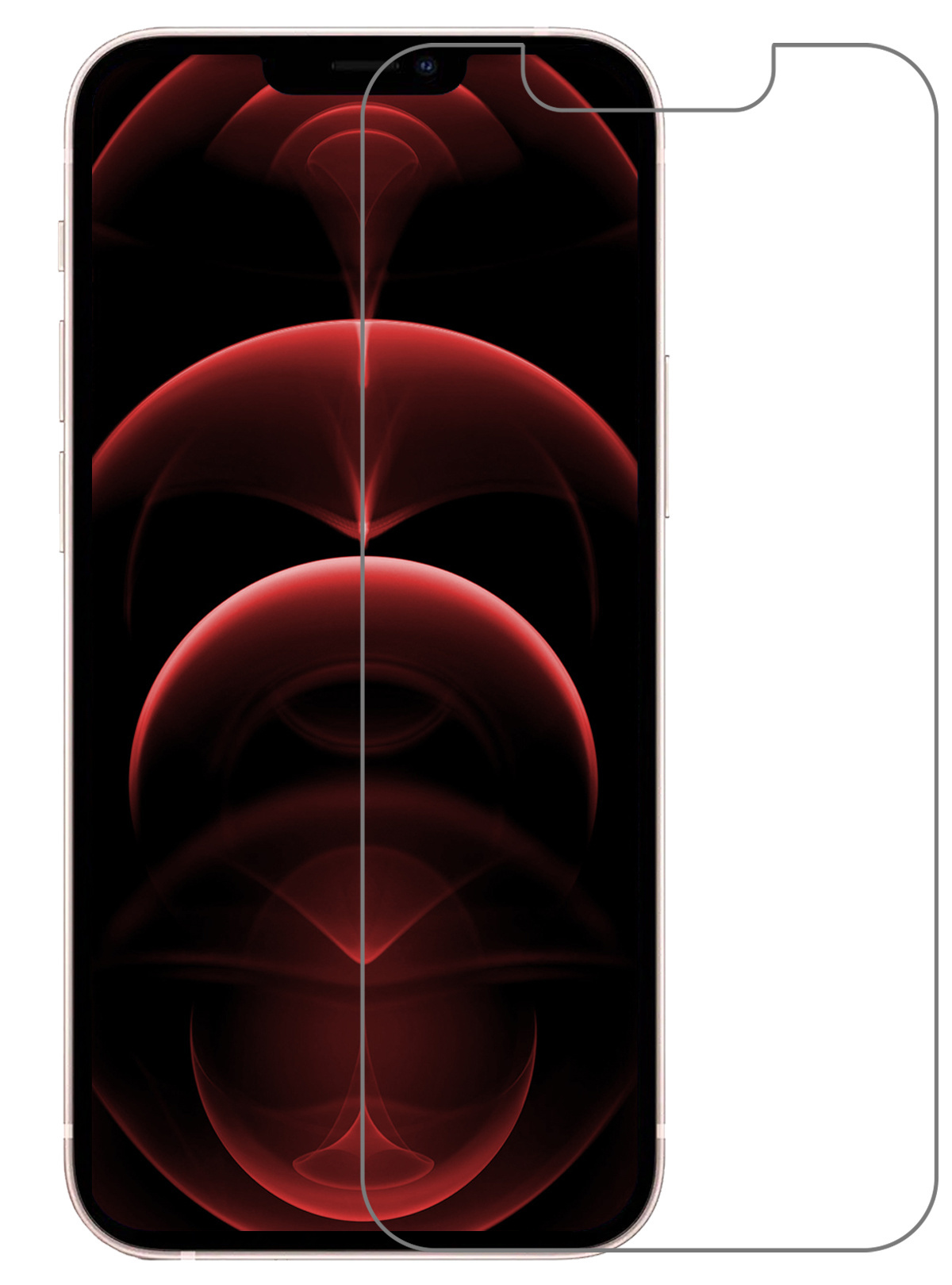 Nomfy Screenprotector Geschikt voor iPhone 14 Plus Screenprotector Bescherm Glas Tempered Glass - Screenprotector Geschikt voor iPhone 14 Plus Screen Protector