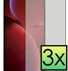 NoXx NoXx iPhone 14 Pro Screenprotector Glas Privacy- 3 PACK