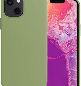 BASEY. BASEY. iPhone 14 Hoesje Siliconen - Groen