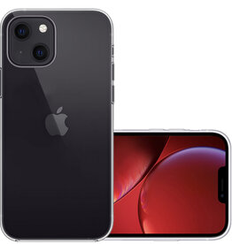 NoXx iPhone 14 Hoesje Siliconen - Transparant