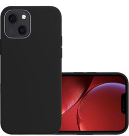 NoXx NoXx iPhone 14 Plus Hoesje Siliconen - Zwart