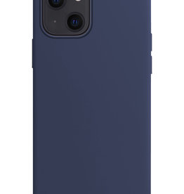 Nomfy iPhone 14 Hoesje Siliconen - Donkerblauw