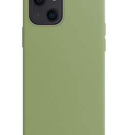 Nomfy iPhone 14 Hoesje Siliconen - Groen