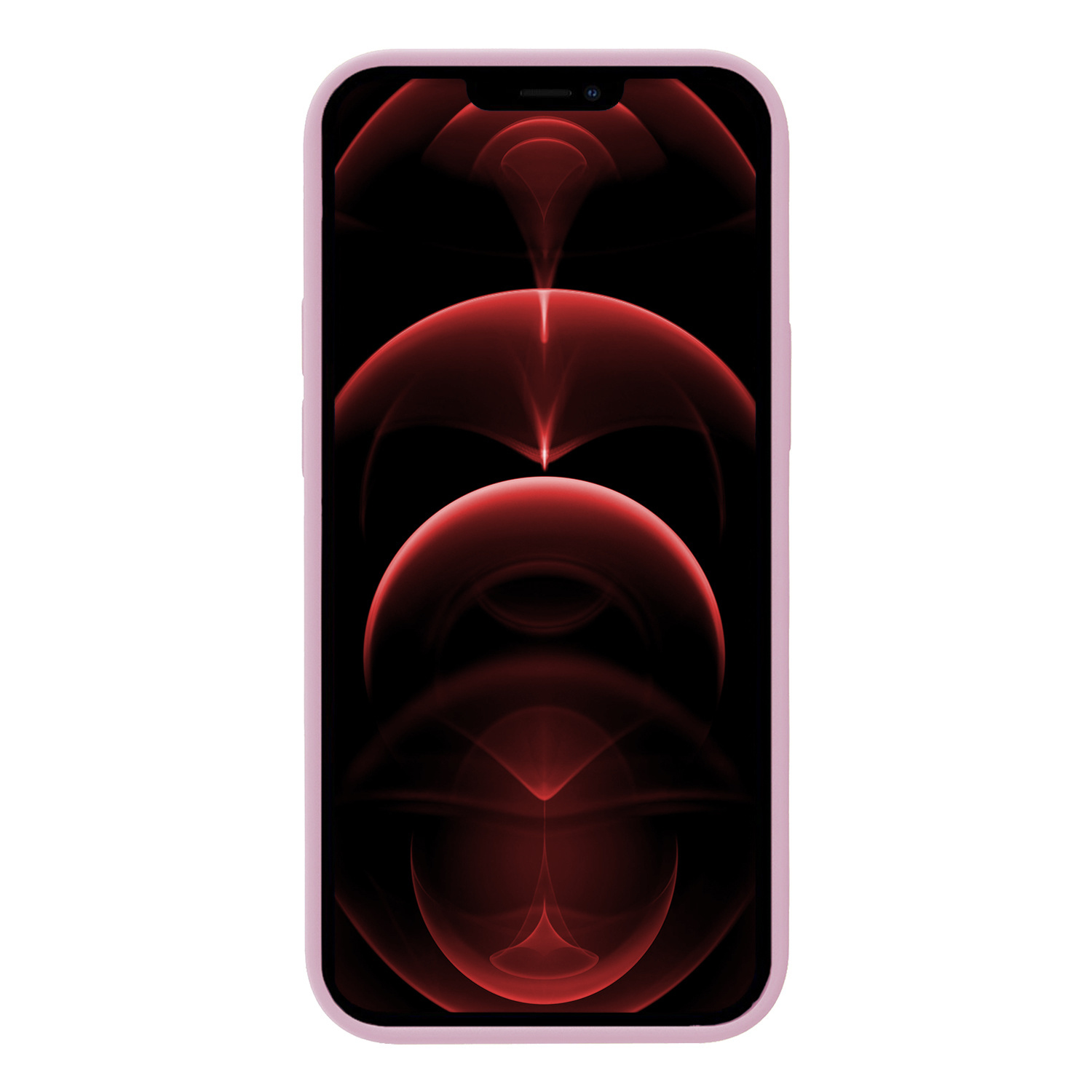 Nomfy Hoesje Geschikt voor iPhone 14 Hoesje Siliconen Cover Case - Hoes Geschikt voor iPhone 14 Hoes Back Case - Lila