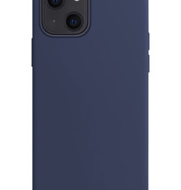 Nomfy iPhone 14 Plus Hoesje Siliconen - Donkerblauw