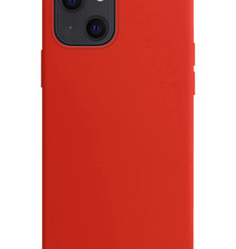 Nomfy iPhone 14 Plus Hoesje Siliconen - Rood
