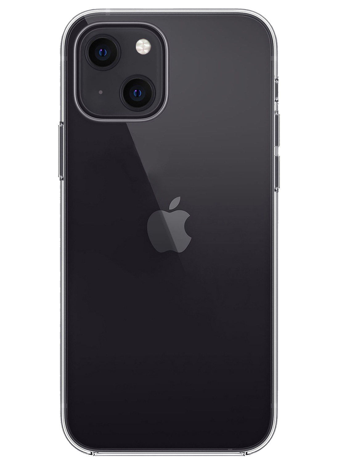 Nomfy Hoesje Geschikt voor iPhone 14 Plus Hoesje Siliconen Cover Case - Hoes Geschikt voor iPhone 14 Plus Hoes Back Case - Transparant