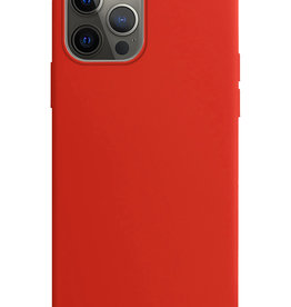Nomfy iPhone 14 Pro Hoesje Siliconen - Rood
