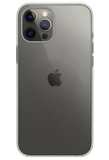 Nomfy Hoesje Geschikt voor iPhone 14 Pro Hoesje Siliconen Cover Case - Hoes Geschikt voor iPhone 14 Pro Hoes Back Case - Transparant