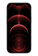 Nomfy Hoesje Geschikt voor iPhone 14 Pro Hoesje Siliconen Cover Case - Hoes Geschikt voor iPhone 14 Pro Hoes Back Case - Zwart