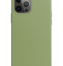 Nomfy iPhone 14 Pro Max Hoesje Siliconen - Groen