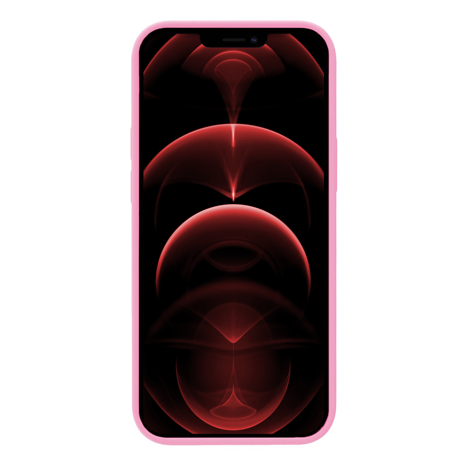 Hoesje Geschikt voor iPhone 14 Pro Max Hoesje Siliconen Cover Case - Hoes Geschikt voor iPhone 14 Pro Max Hoes Back Case - Lichtroze