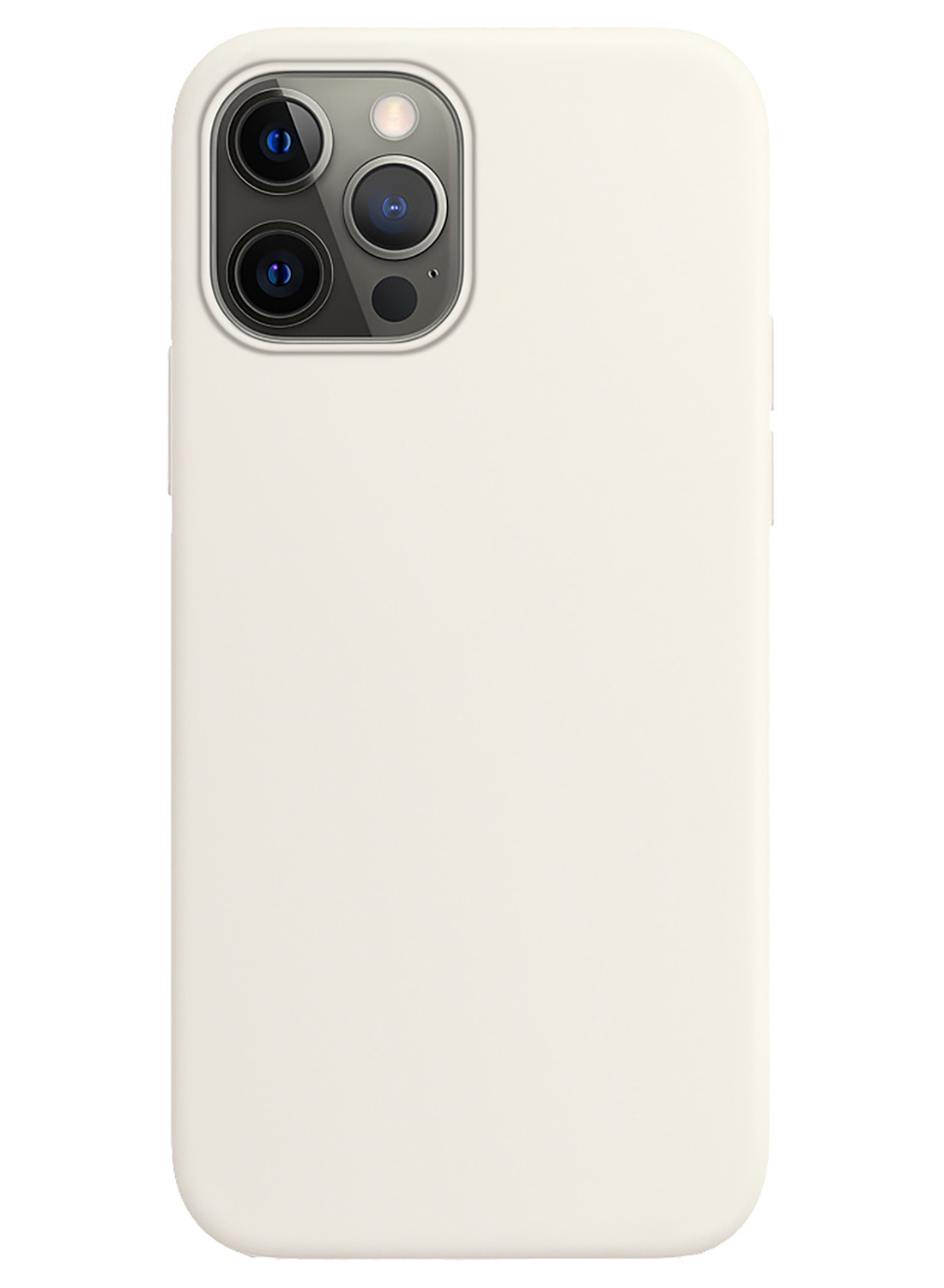Hoesje Geschikt voor iPhone 14 Pro Max Hoesje Siliconen Cover Case - Hoes Geschikt voor iPhone 14 Pro Max Hoes Back Case - Wit