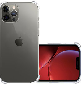 NoXx NoXx iPhone 14 Pro Max Hoesje Shockproof - Transparant