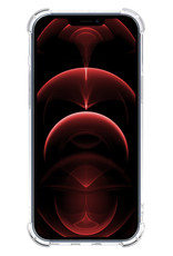 Nomfy Hoesje Geschikt voor iPhone 14 Hoesje Shock Proof Cover Case Shockproof - Hoes Geschikt voor iPhone 14 Hoes Siliconen Back Case - Transparant