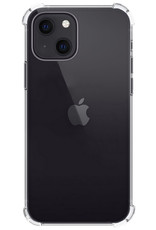 Nomfy Hoesje Geschikt voor iPhone 14 Plus Hoesje Shock Proof Cover Case Shockproof - Hoes Geschikt voor iPhone 14 Plus Hoes Siliconen Back Case - Transparant