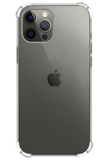 Nomfy Hoesje Geschikt voor iPhone 14 Pro Hoesje Shock Proof Cover Case Shockproof - Hoes Geschikt voor iPhone 14 Pro Hoes Siliconen Back Case - Transparant