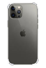 Hoes voor iPhone 14 Pro Hoesje Shock Proof Case Hoes - Hoes voor iPhone 14 Pro Hoes Transparant Back Cover - Transparant - 2 Stuks