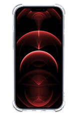 Nomfy Hoesje Geschikt voor iPhone 14 Pro Max Hoesje Shock Proof Cover Case Shockproof - Hoes Geschikt voor iPhone 14 Pro Max Hoes Siliconen Back Case - Transparant - 2 PACK