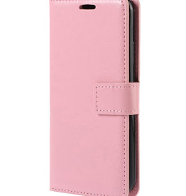 BASEY. BASEY. iPhone 14 Hoesje Bookcase - Lichtroze