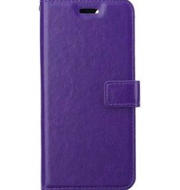 BASEY. iPhone 14 Hoesje Bookcase - Paars