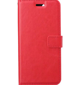 BASEY. iPhone 14 Hoesje Bookcase - Rood