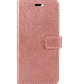 BASEY. iPhone 14 Hoesje Bookcase - Rose Goud