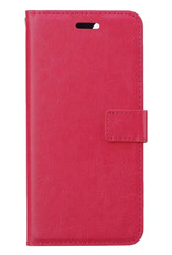 Hoes voor iPhone 14 Plus Hoesje Bookcase Hoes Flip Case Book Cover - Hoes voor iPhone 14 Plus Hoes Book Case Hoesje - Donker Blauw
