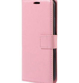 BASEY. BASEY. iPhone 14 Pro Hoesje Bookcase - Lichtroze