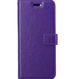 BASEY. BASEY. iPhone 14 Pro Hoesje Bookcase - Paars