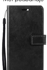 NoXx Hoes Geschikt voor iPhone 14 Hoesje Book Case Hoes Flip Cover Wallet Bookcase - Zwart